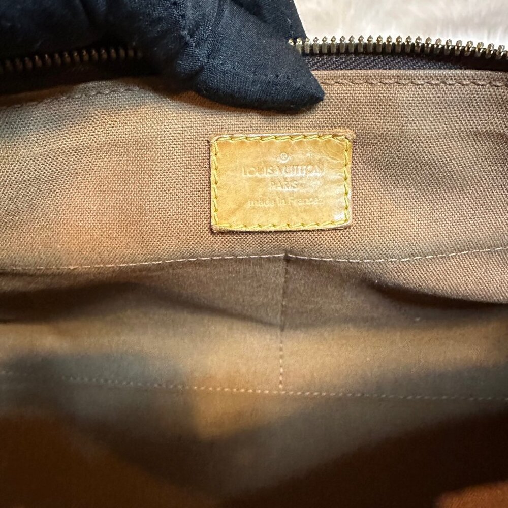 Louis Vuitton Monogram Canvas Crossbody Bag in Brown and Tan - Picture 13 of 16